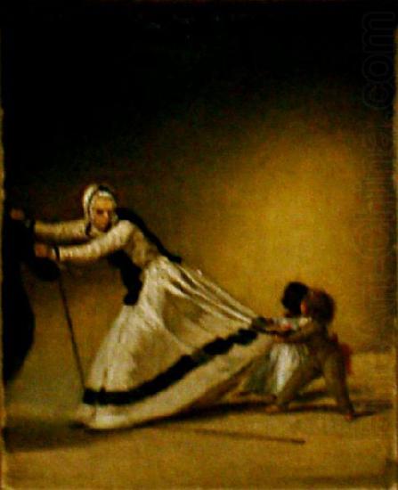 Francisco de Goya Scene from the palace of the Duchess of Alba china oil painting image